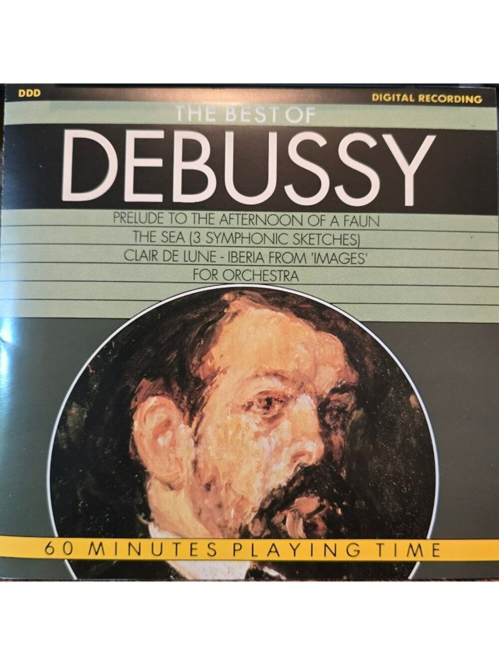 The Best Of Debussy CD Prelude Sea Clair De Lune Iberia For Orchestra 37998cd